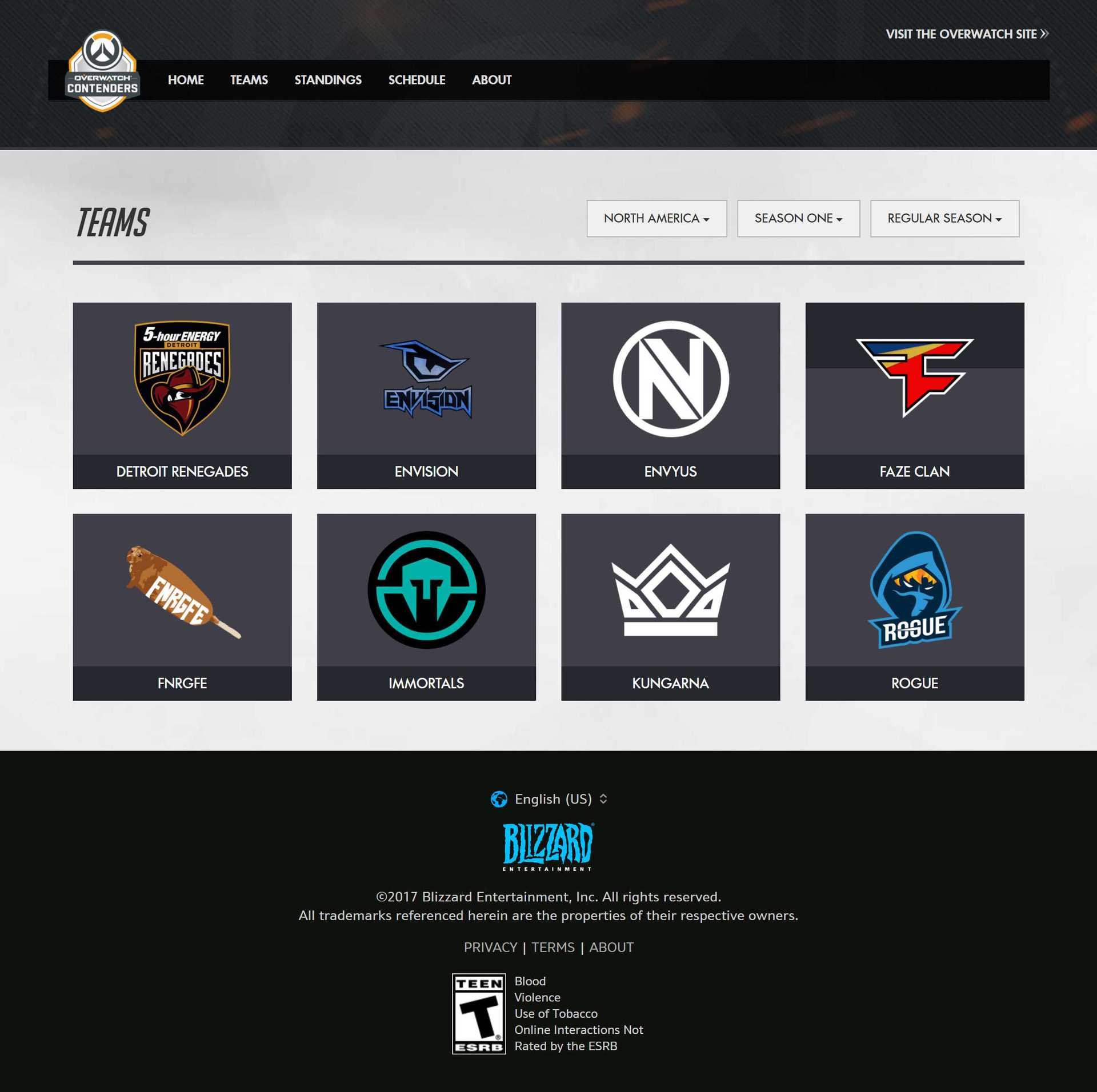 contenders website teams contenders website teams